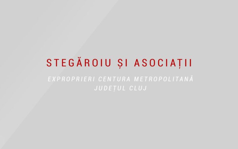 Exproprieri centura metropolitană județul Cluj